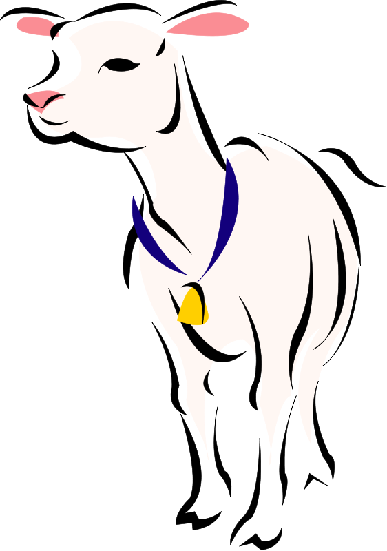 Have A Look At The Lamb Clipart Pictures In Animal - Lamb Clip Art (562x800)