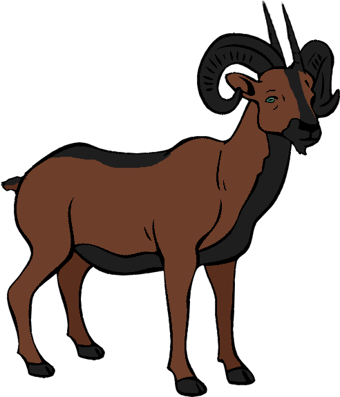 Goat - Portable Network Graphics (501x577)