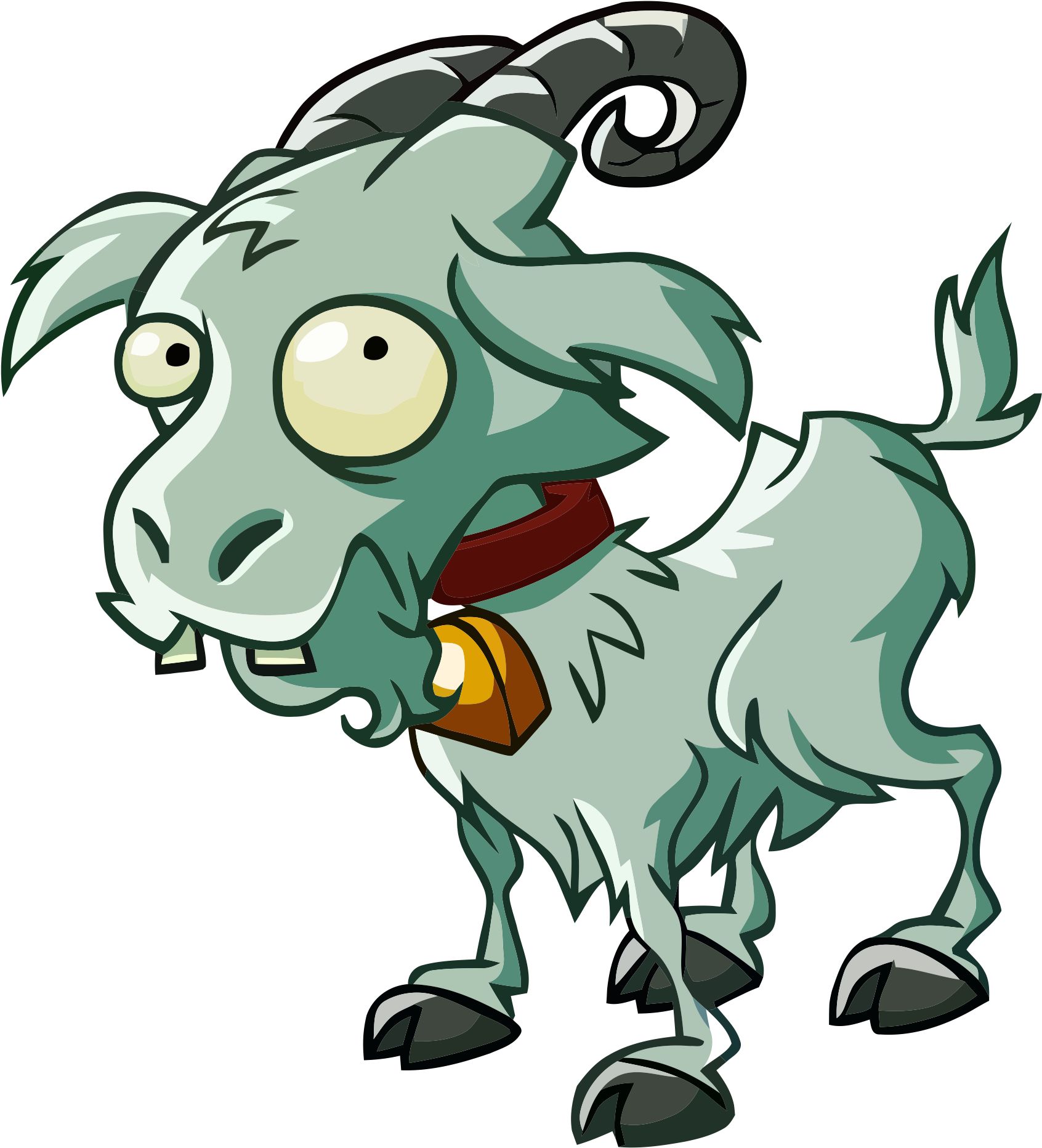 Gaot - Plants Vs Zombies Heroes Goat (1952x1956)