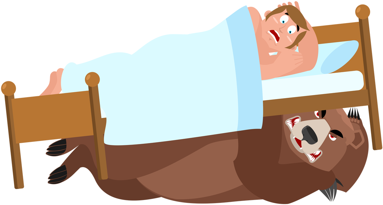 10 Reasons Why You're Having Nightmares And How To - Vector Graphics (1280x858)