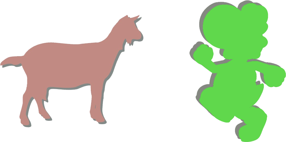 Yoshi's Island Edition Is A Collaborative Game On The - Goat Simulator (1086x510)