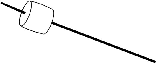 Marshmallow On Stick - Marshmallow On A Stick (700x280)