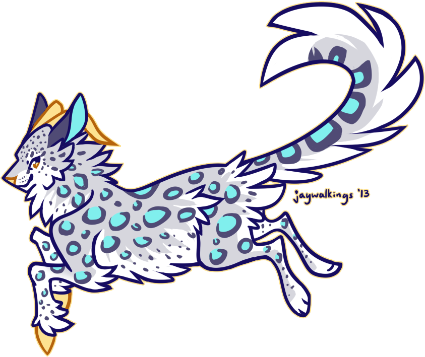 Design Trade- Snow Leopard/goat By Jaywalkings - Design Trade- Snow Leopard/goat By Jaywalkings (847x717)