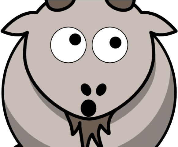 Billy Goat Clipart Bearded - Sheep And Goats Cartoon (640x480)