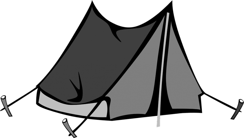 Campsite Png Clipart - Tent Clip Art (1280x727)