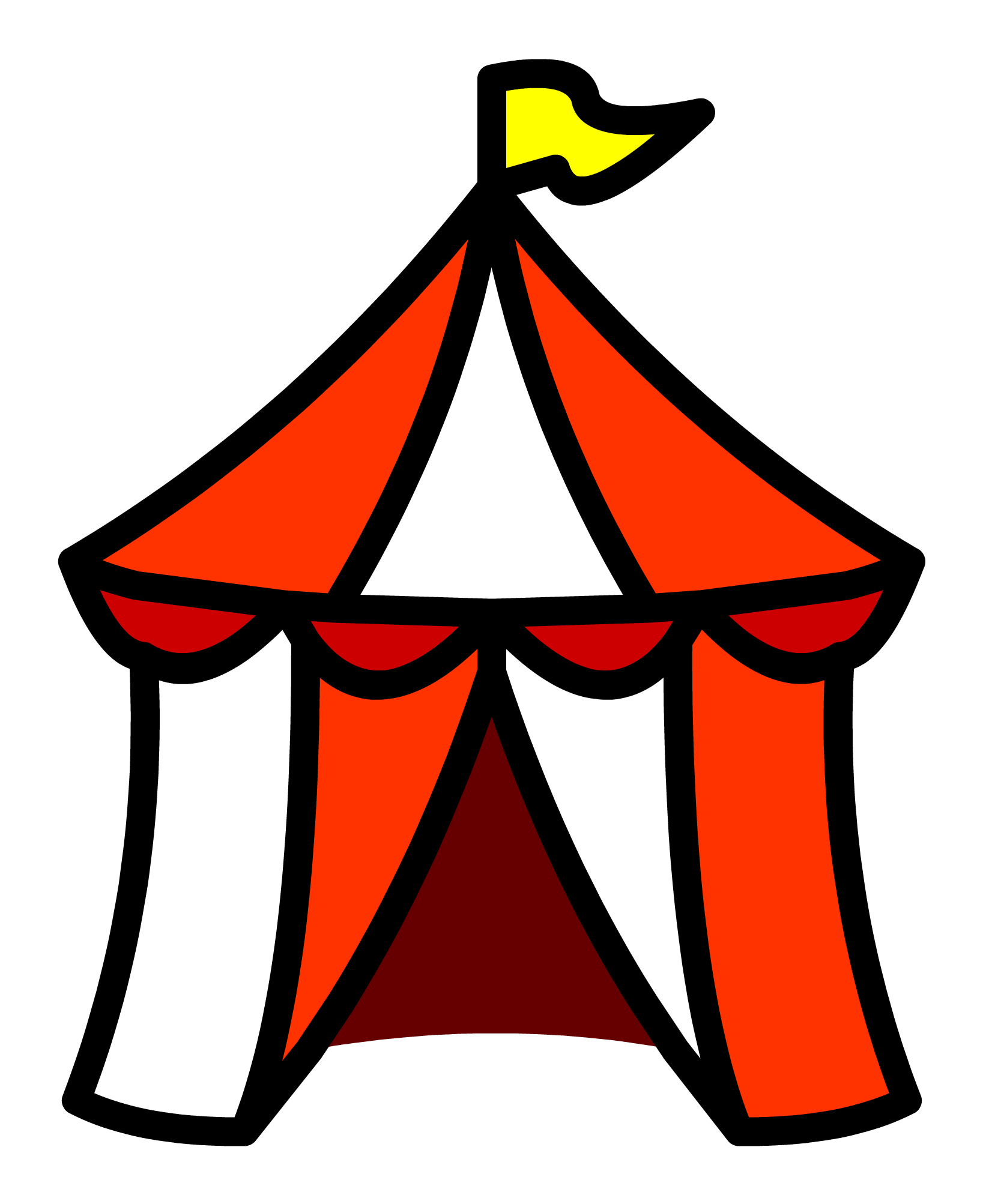 Circus Tent Pin - Circus Tent (1637x2006)