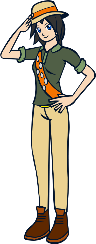Camp Counselor Katie By Ekarasz - Cartoon (412x1008)