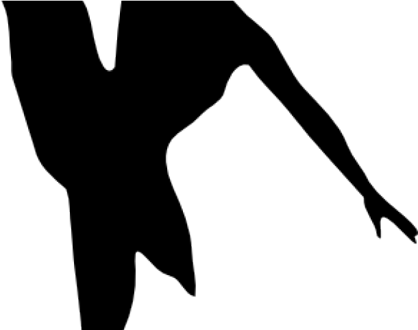 Dancing Black Cliparts - Ballet Dancer Silhouette (640x480)