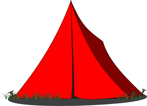 Tent Clipart Cliparts And Others Art Inspiration - Tent (600x432)