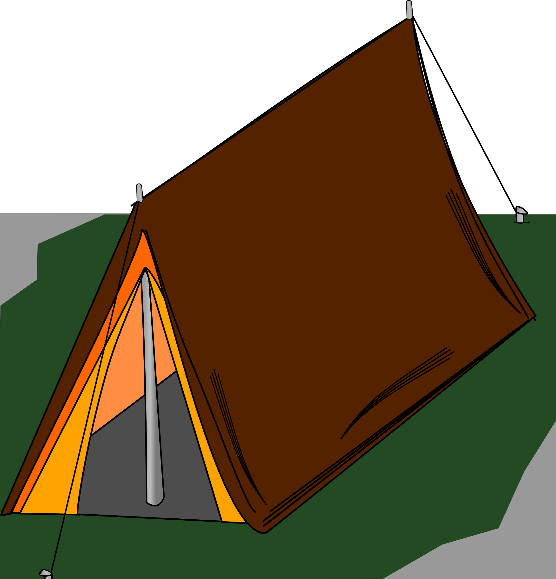 Big Image - Camping Clip Art Tent (2307x2400)