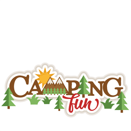 Camping Fun Title Svg Scrapbook Cut File Cute Clipart - Design (432x432)