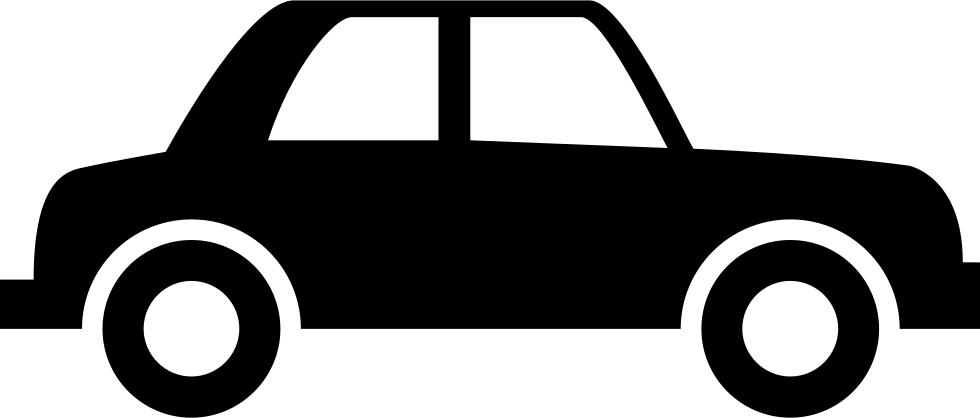 Vintage Car Silhouette Of Side View Svg Png Icon Free - Car Silhouette (980x418)