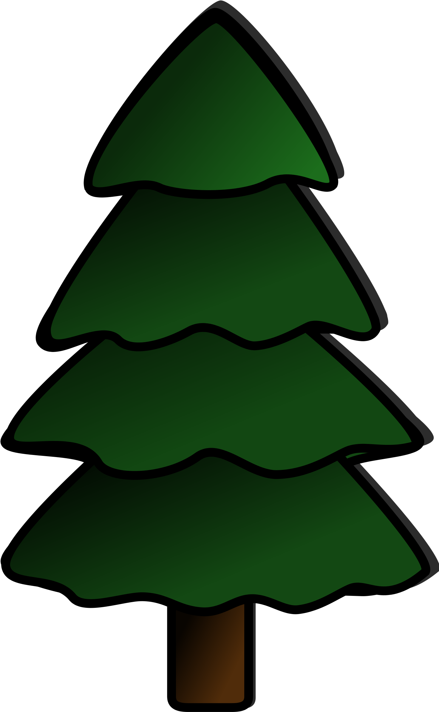 Pine Tree Clipart - Pine Tree Clipart (1479x2400)