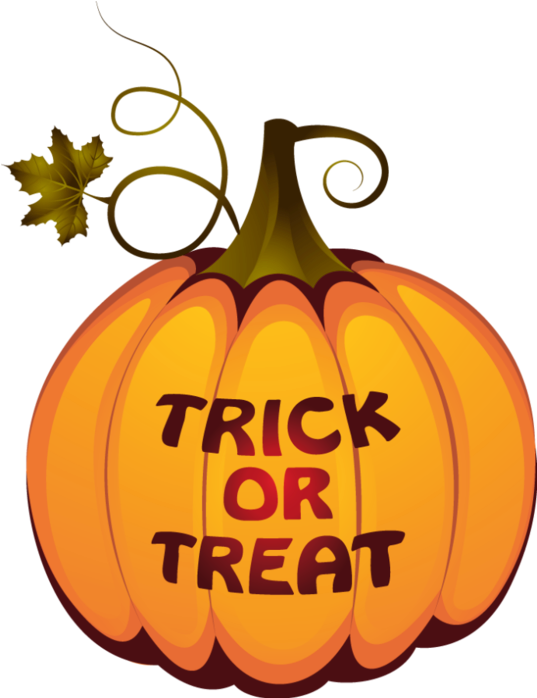 Transparent Trick Or Treat Pumpkin - Halloween Pumpkin Png (572x707)