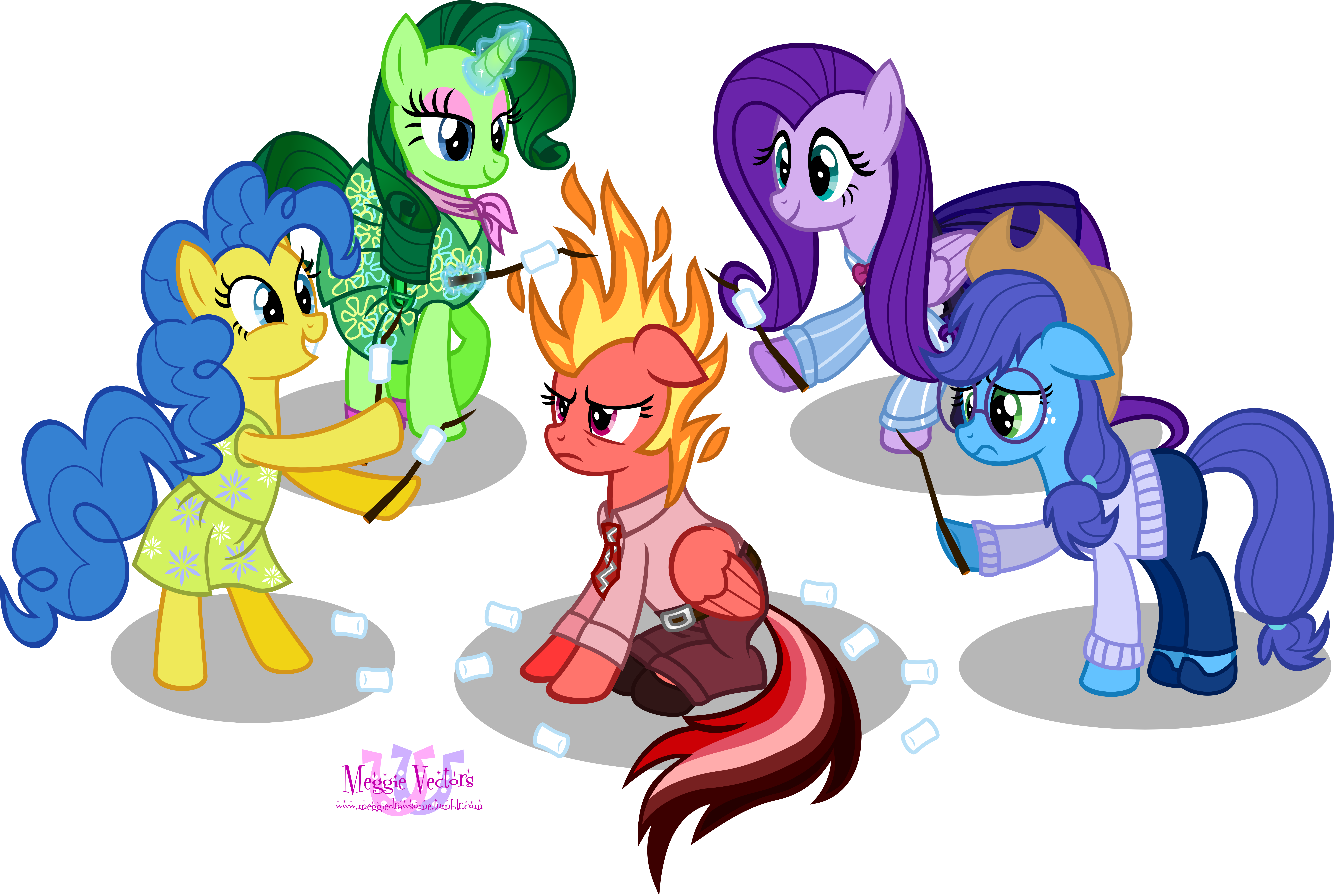 Meganlovesangrybirds Marshmallow Campfire Time By Meganlovesangrybirds - Meganlovesangrybirds Marshmallow Campfire Time By Meganlovesangrybirds (8519x5725)