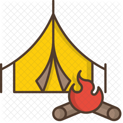 Camping Icon - Camp Icon Transparent (512x512)