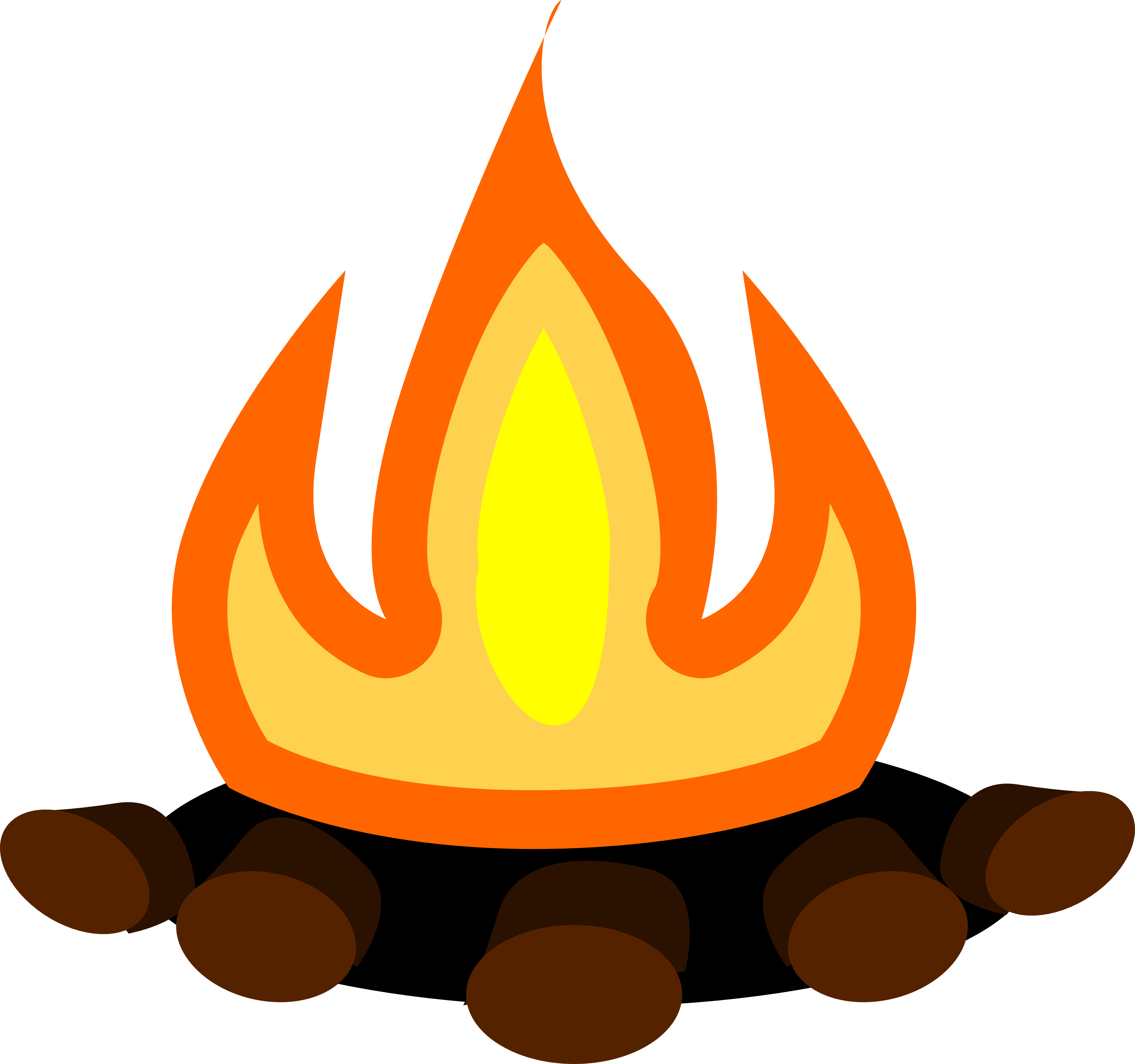 Bonfire Png - Bonfire Png (3840x3600)