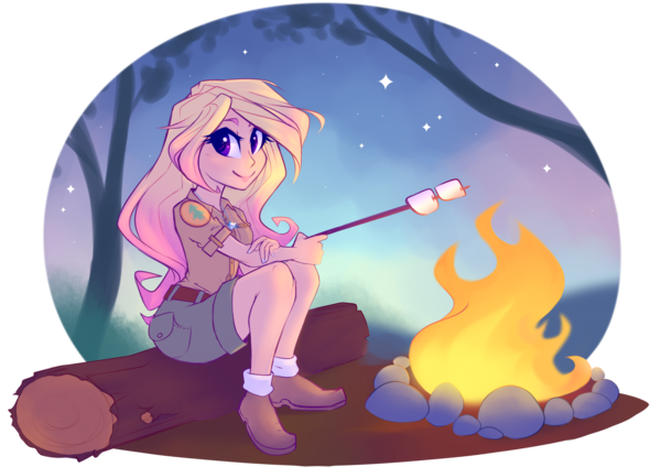 Meekcheep, Campfire, Convention, Equestria Girls, Equestria - Equestria (600x432)
