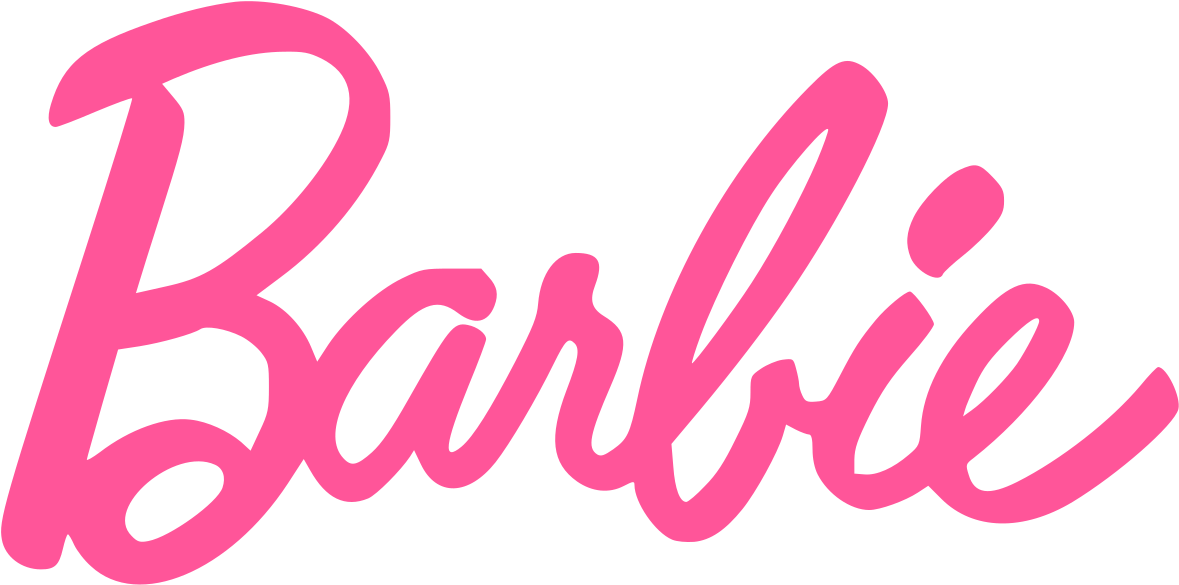 Barbie Logo Printable Barbie Clipart Barbie Silhouette - Barbie Trademark (1200x628)
