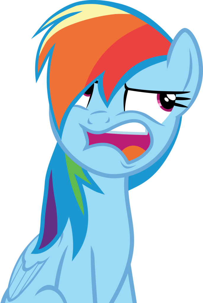 Angry, Annoyed, Artist - Rainbow Dash (686x1024)
