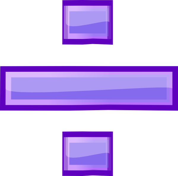 Divide Clip Art - Divide Clipart (600x591)