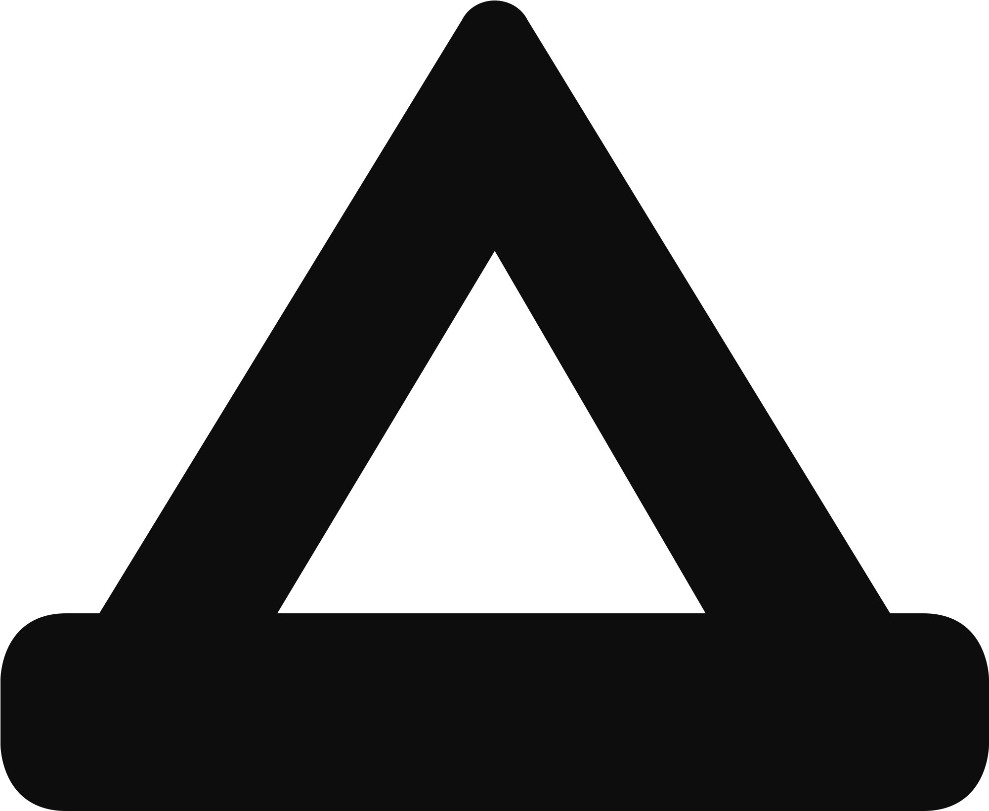 Open - Triangulo Blanco Y Negro (2000x2000)