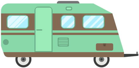 Travel Trailer Vector Transparent Png - Trailer (512x512)