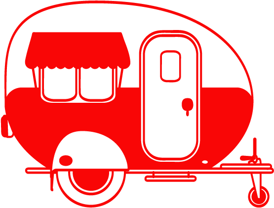 A Short History Of Camping In The U - Teardrop Camper Clipart (616x500)