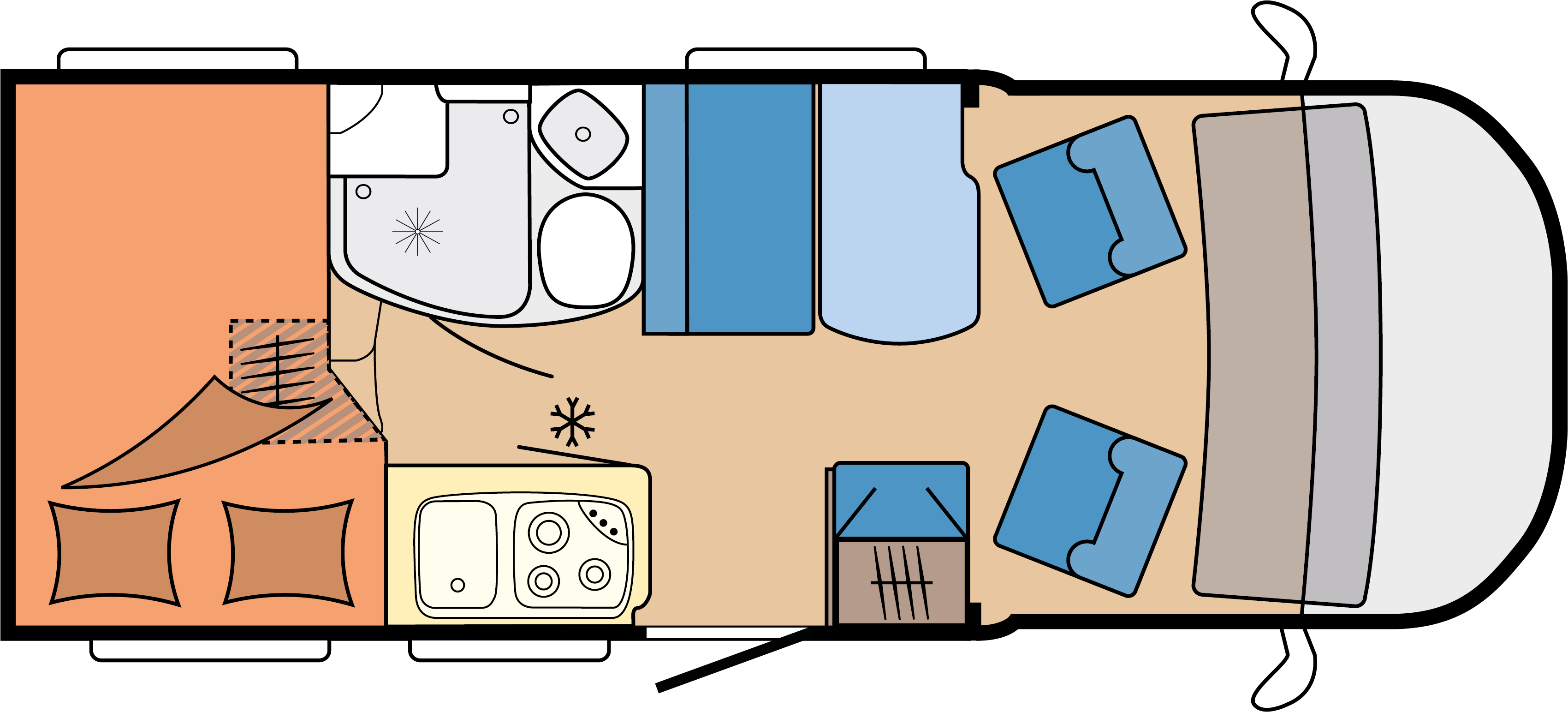 V 60 Gf De Luxe - Recreational Vehicle (4512x1773)