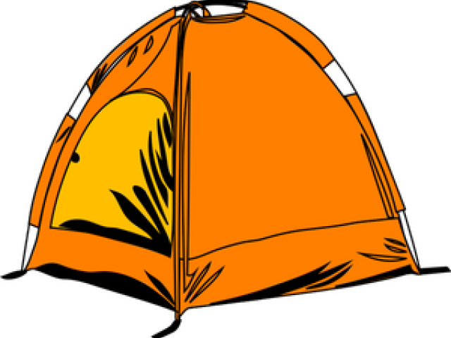 Zelt Comic - Tent Clipart (640x480)
