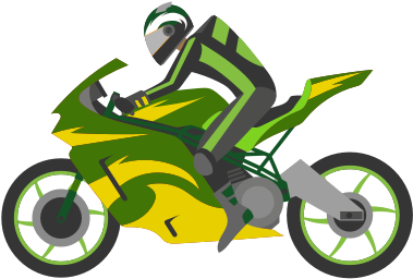 Spar På Din Motercykelforsikring - Motorcycle (382x340)