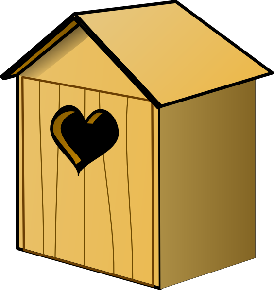 Birdhouse Vector Png (564x597)