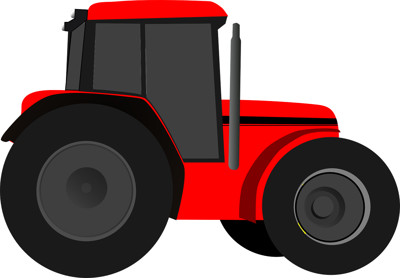 Free Vector Graphic - Case Tractor Clip Art (1280x889)