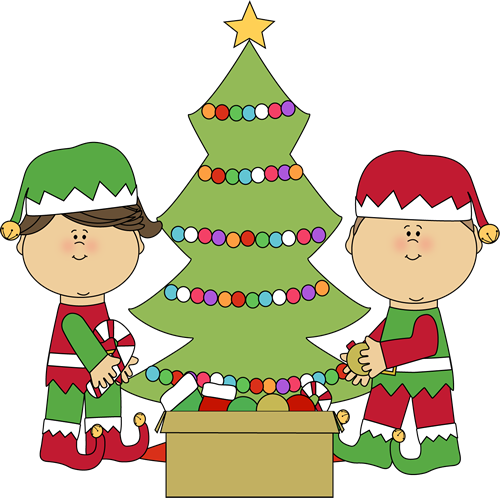 Tadpole Farm Ce Primary Academy Blog - Elves Decorating Christmas Tree (1024x1024)
