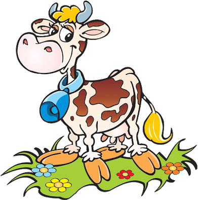 Funny Animal Clipart - Funny Farm Animal Clipart (400x400)
