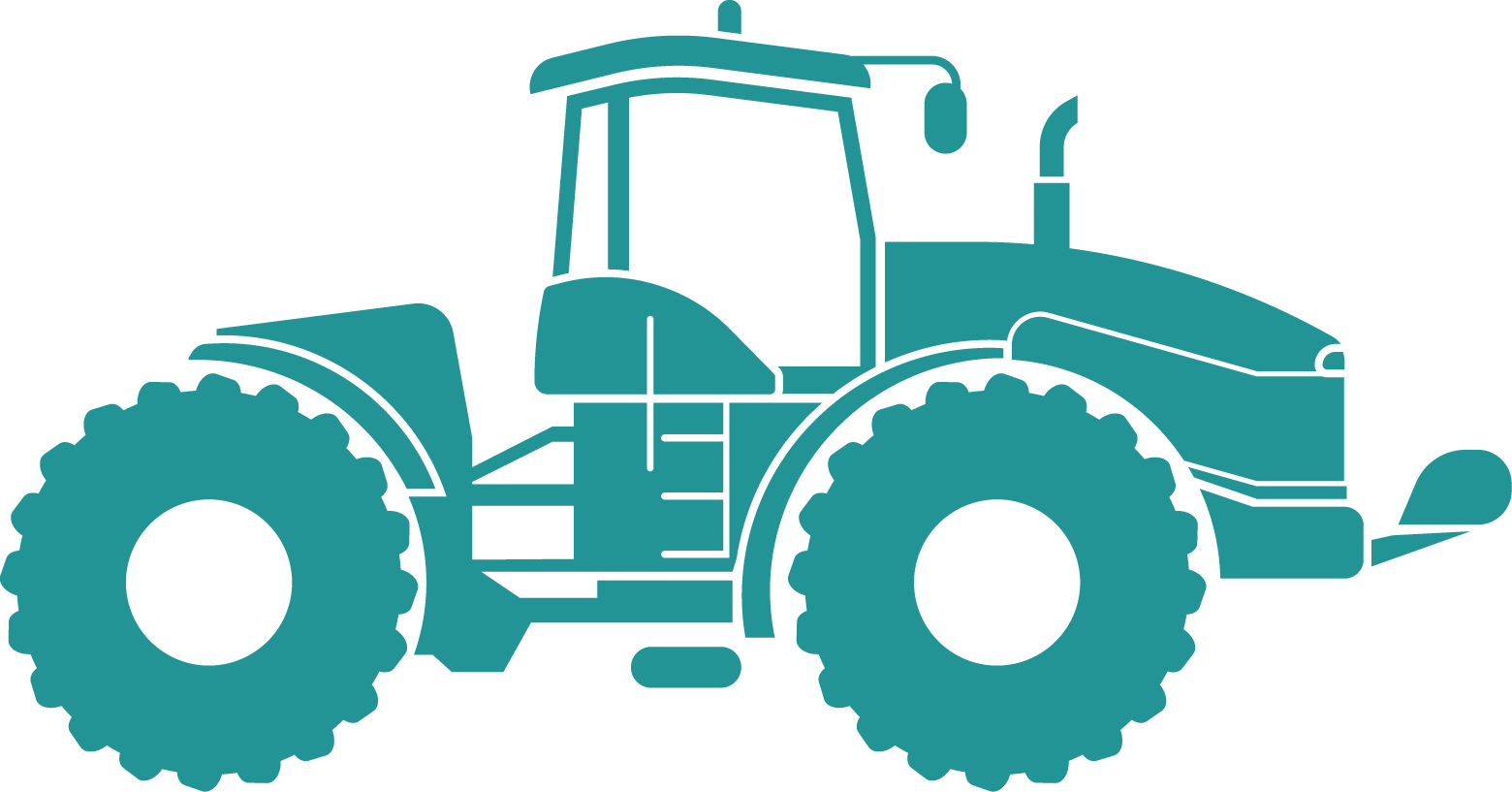 Agriculture Agricultural Machinery Tractor Farm - Tractor Vector Png (1560x817)