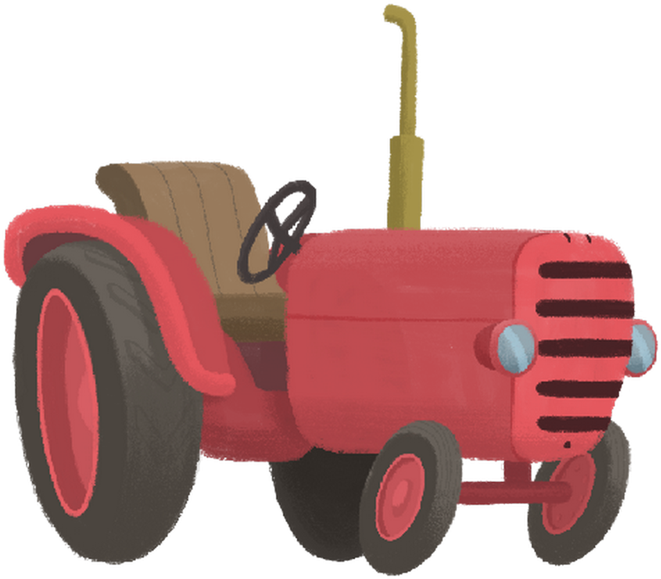 The Farm Puppets Content Pack Includes - Tractores En Anime (1024x1024)