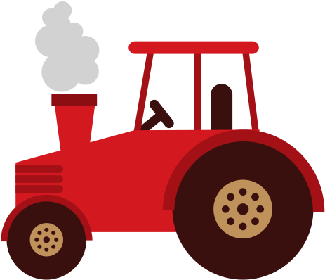 Tractor - Forklift Vector (550x514)