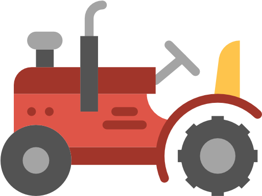 Farm Tire Service - Machinery Agriculture Icon (512x512)