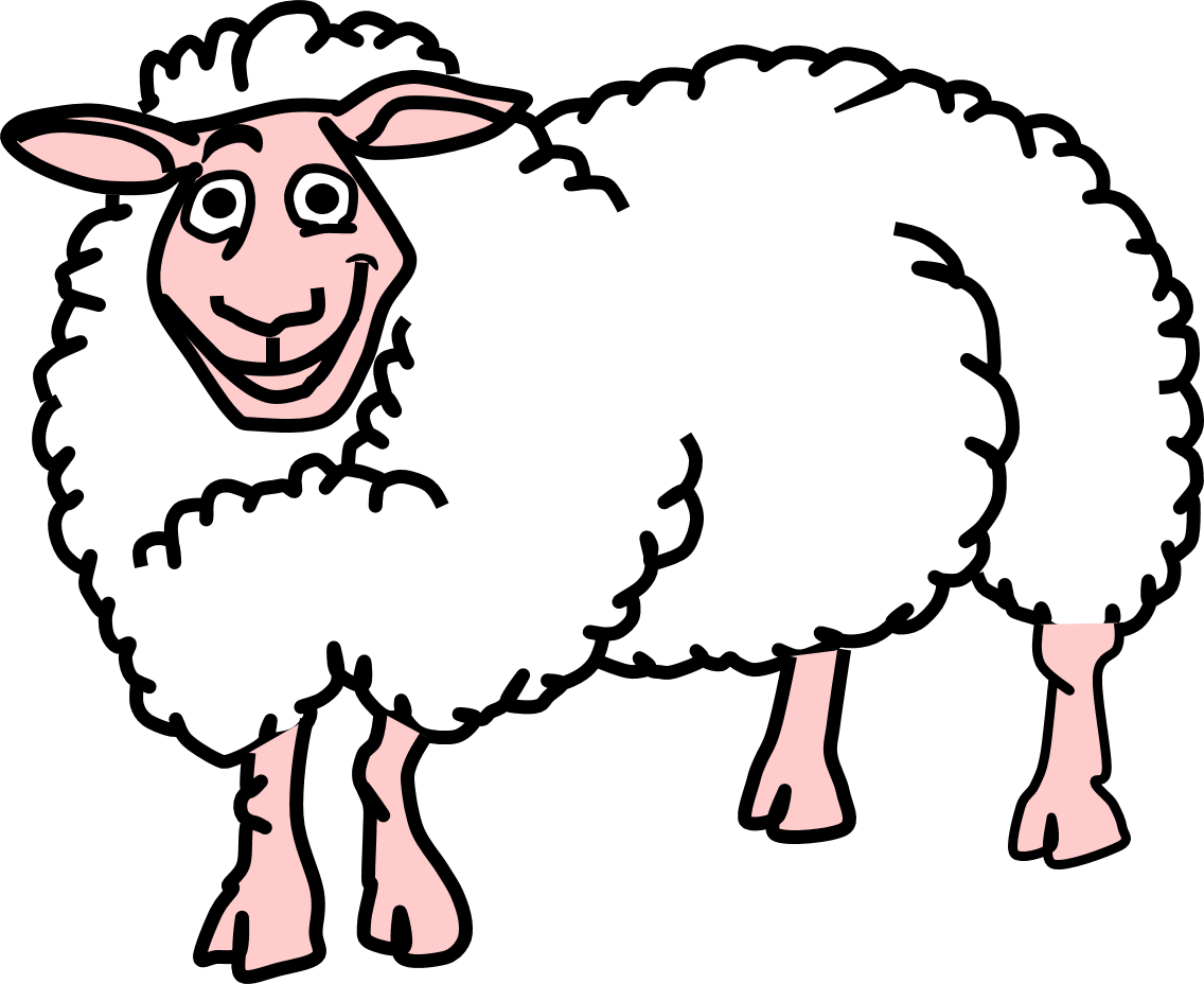 Sheep Cattle Farm Clip Art - Sheep Cattle Farm Clip Art (1136x928)