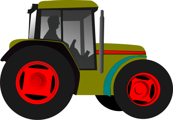 Tractor Clipart Little Green - Big Brother Tractor Shirt | New Sibling Shirt | Tractor (600x416)