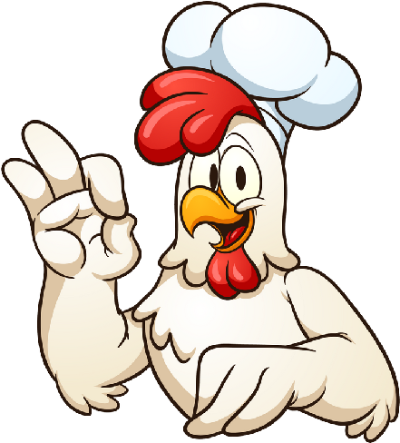 Farmyard Birds - Pollo Animado Vector (500x500)