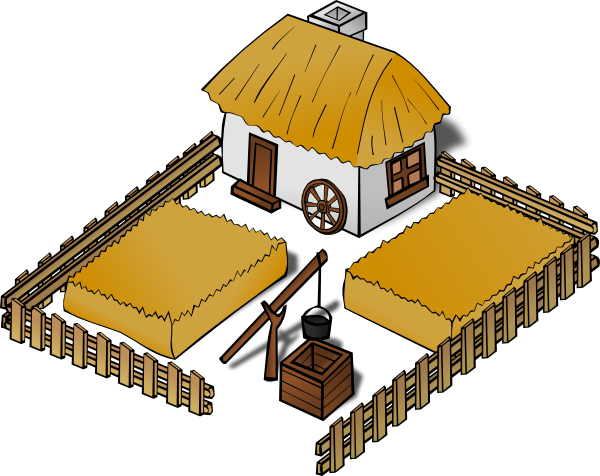 Farm House Clipart 19 Cliparts - Farm (600x476)