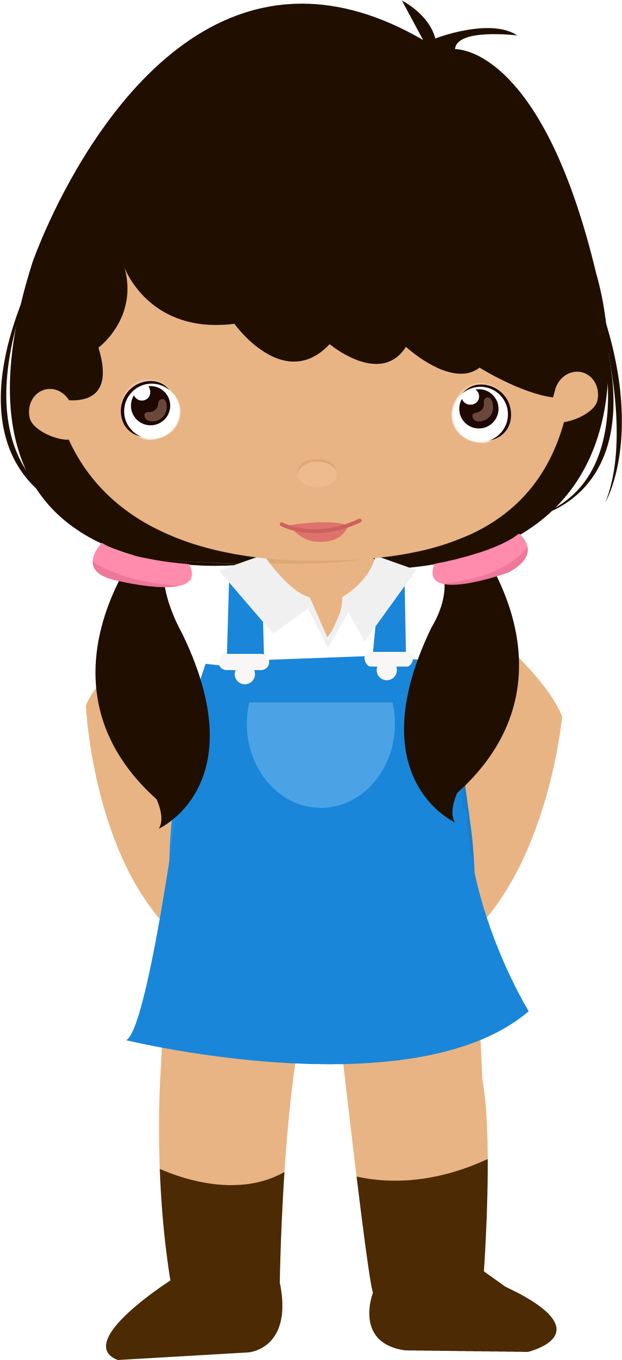 Cat On The Farm 5 - Farmer Boy Clipart (2200x2942)