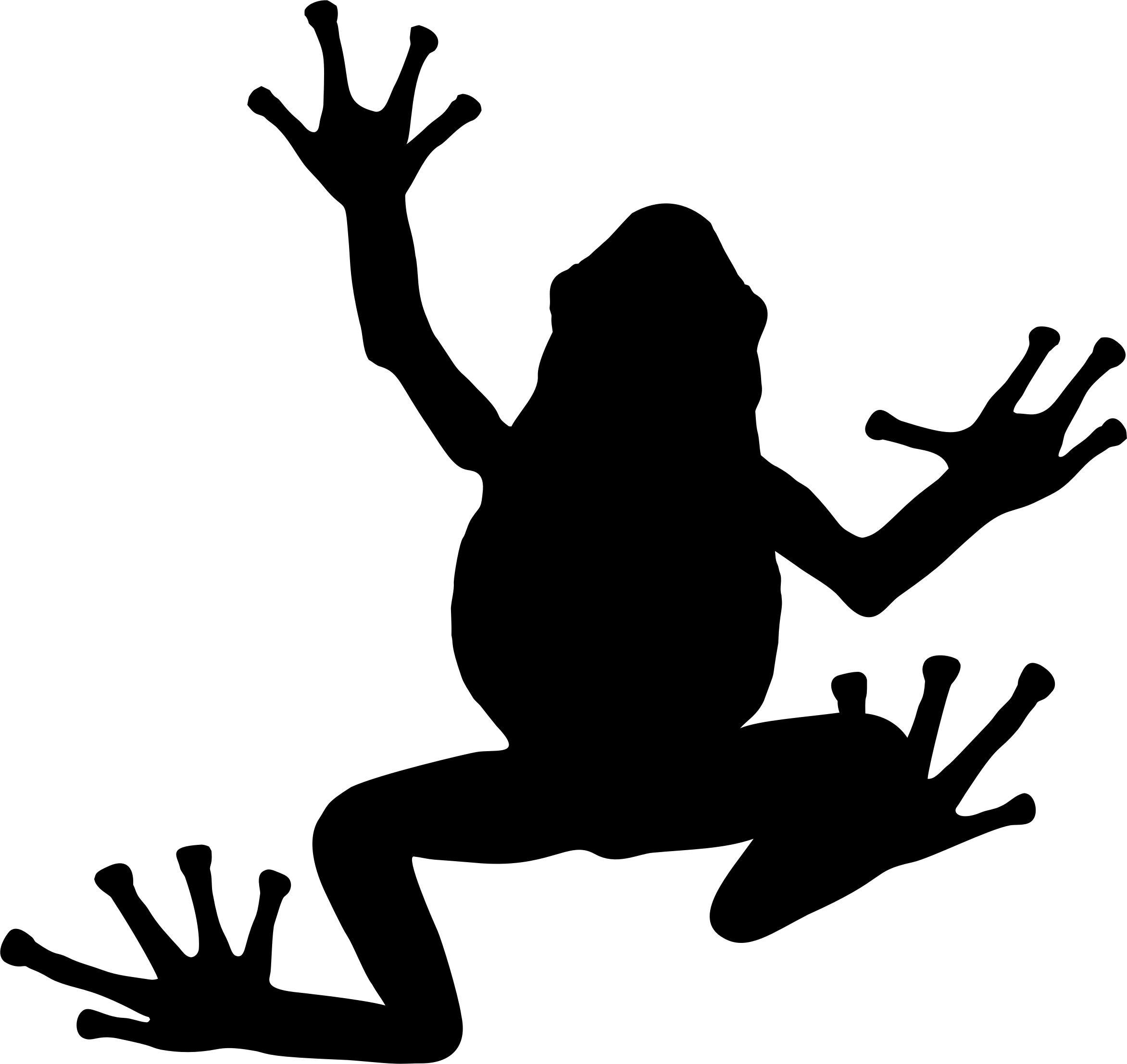 Черная жаба