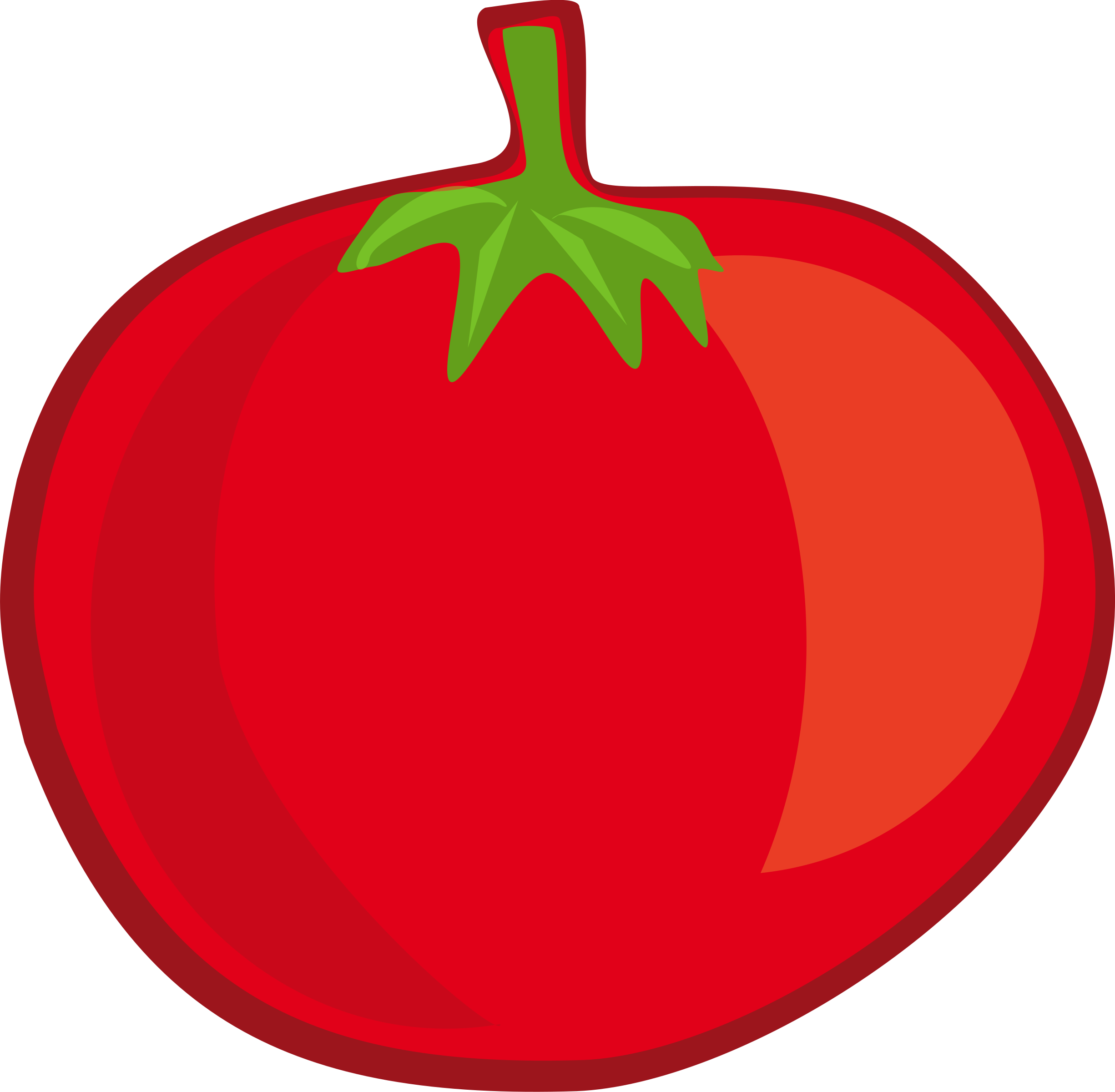 Fruit And Vegetables Drawings - Vegetable Cartoon (2451x2400)