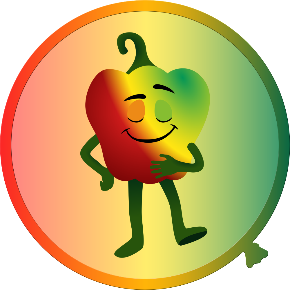 Cartoon Fruit And Vegetable Wall Decals - Wall Decal (1000x1000)