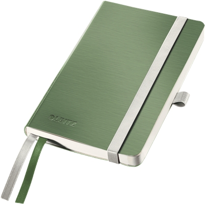 Cuaderno Leitz Style A6 Cuadriculado Con Tapas Flexibles - Leitz Bok Style A6 Linj Grön (440x433)