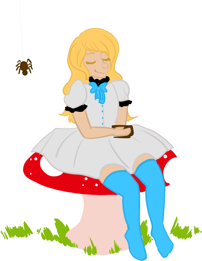 Little Miss Muffet By Saiphix Little Miss Muffet By - Cartoon (1024x1024)