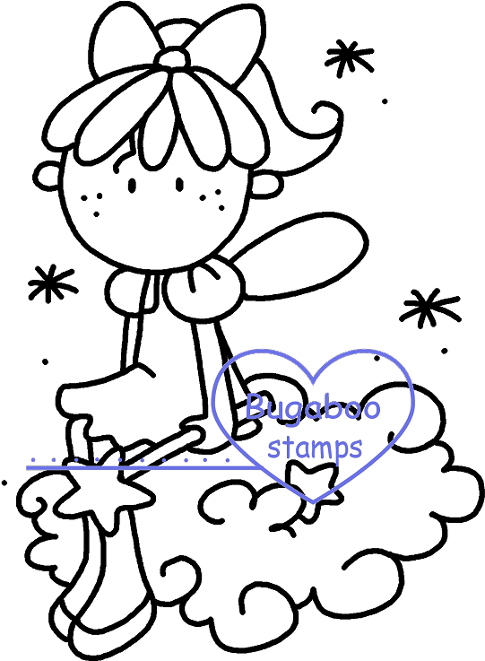 Wee One Fairy - Drawing (573x750)